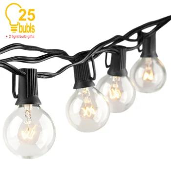 

String Lights Retro String Light Bulbs Listed Waterproof String Lights for Indoor Outdoor Deco Wedding Light Backyard Light