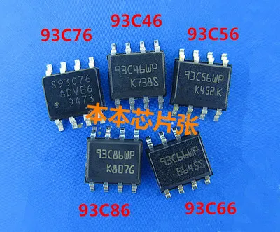 1 шт. 93C46 93C56 93C66 93C76 93C86 лапками углублением SOP-8 | Электронные компоненты и