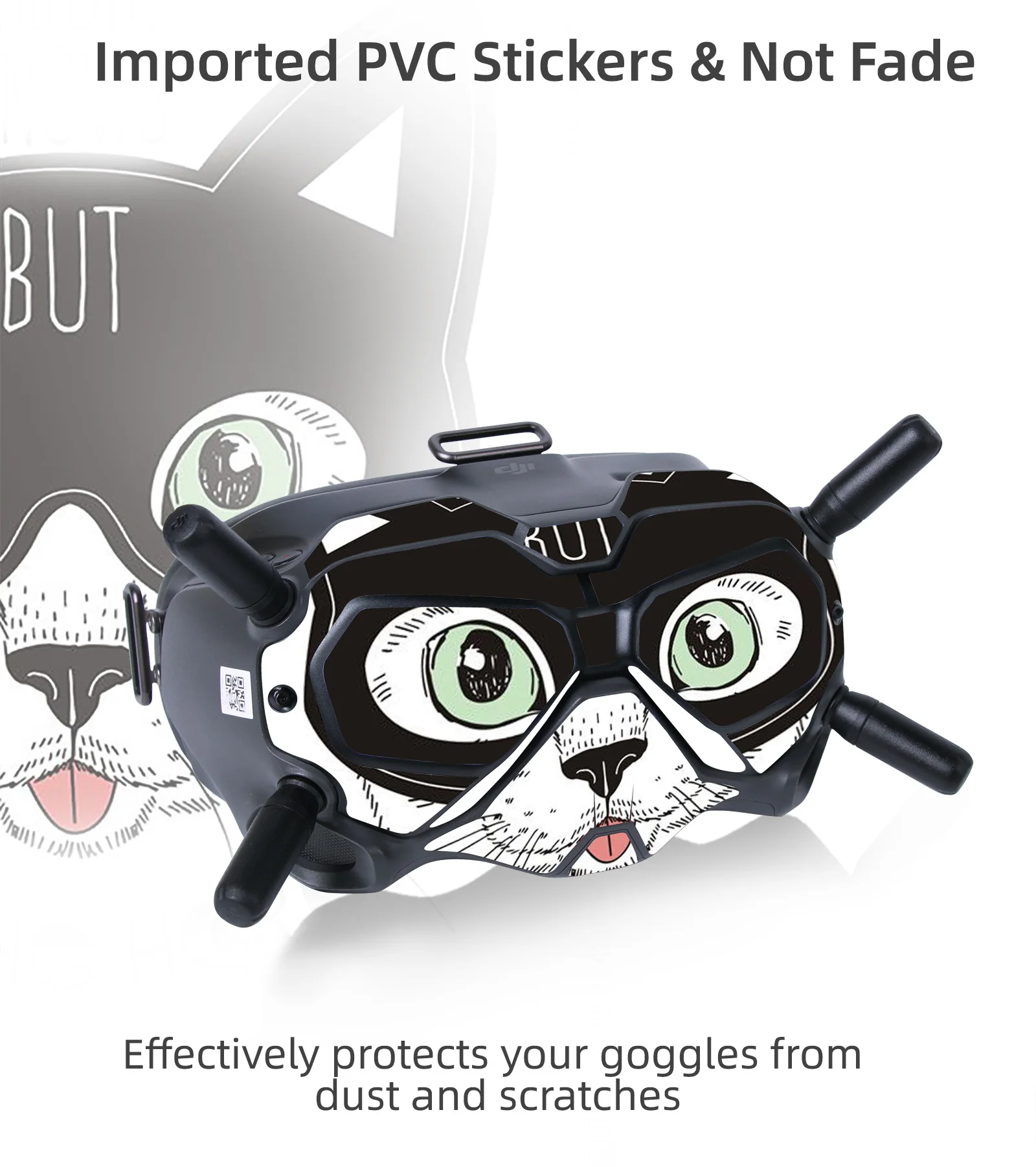 Pvc adesivo kit para dji fpv combo,
