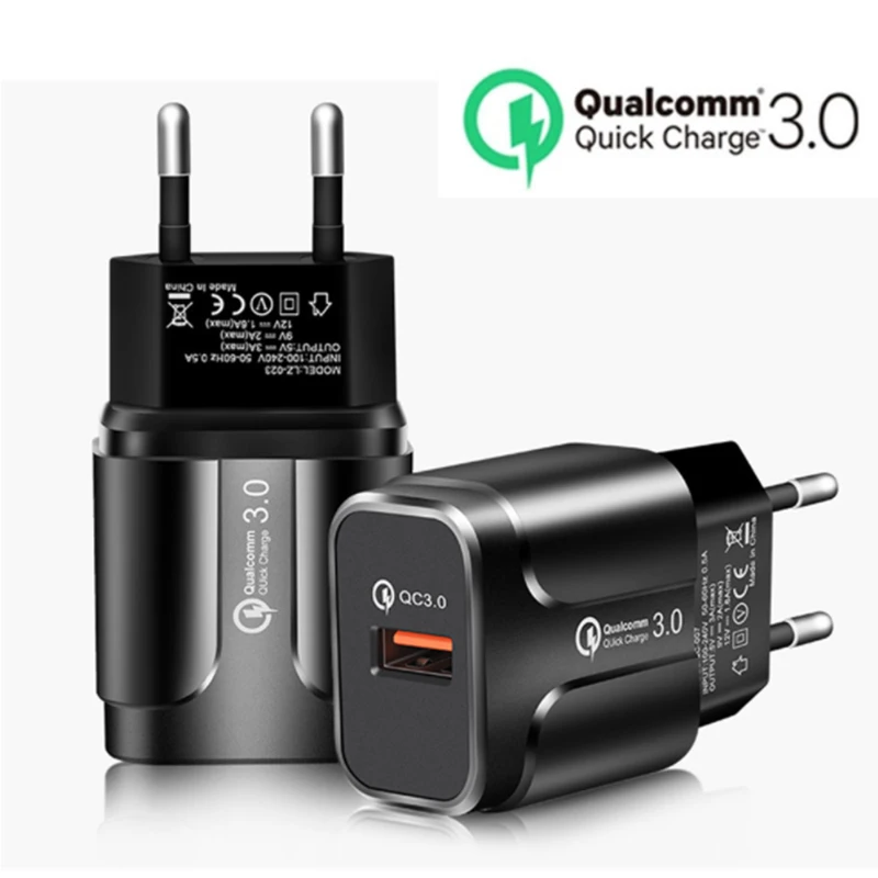 Quick Charger 3.0 Qc3.0 18w Usb Fast Charge Quick Charge 3.0 Charger