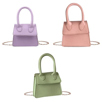 

New Crossbody Bag for Women Mini Shoulder Bag Hasp Messenger Bag Handbags Chain Purses Evening Clutch Bags
