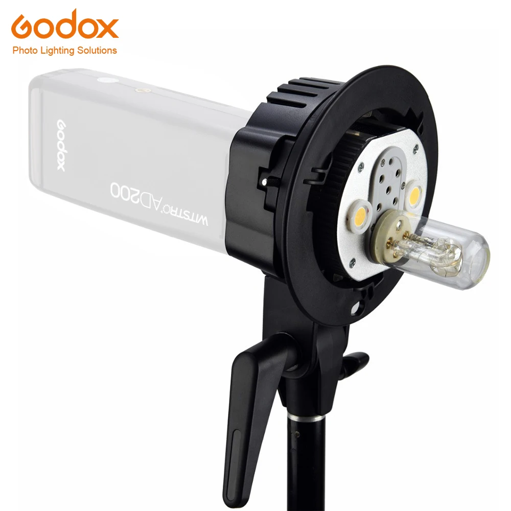 

Godox AD-B2 Bowens Mount double tubes Light Head Bracket for AD200 Portable Flash Speedlite
