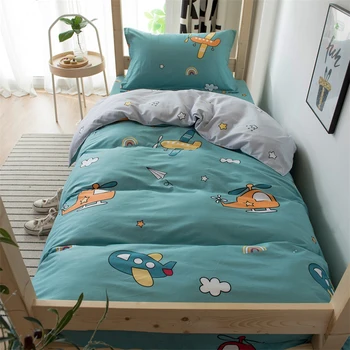 

Lightweight Super Warm Comfortable Machine Washable Soft 100% Cotton 3 Pieces Bedding Set Suitable For Twin Size