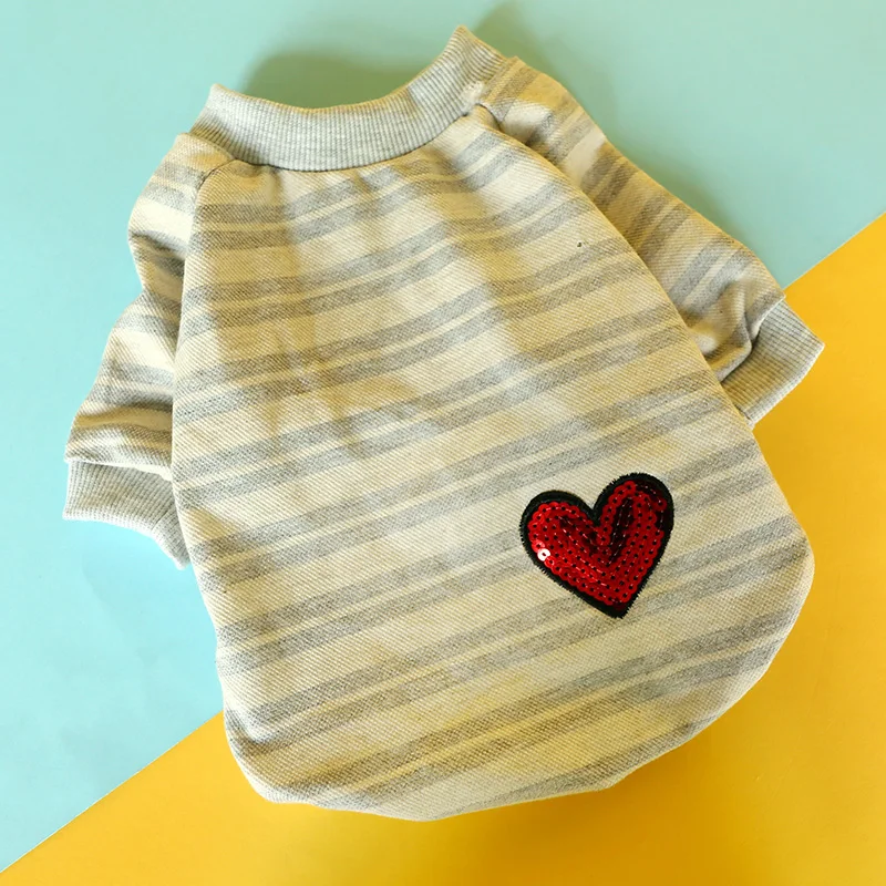 灰白条蝴蝶结圆领衫-法斗款PIC_0926