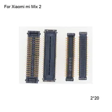Connecteurs FPC pour Xiaomi mi Mix 2, pour écran LCD sur carte mère/sur câble flexible, 2 pièces=
