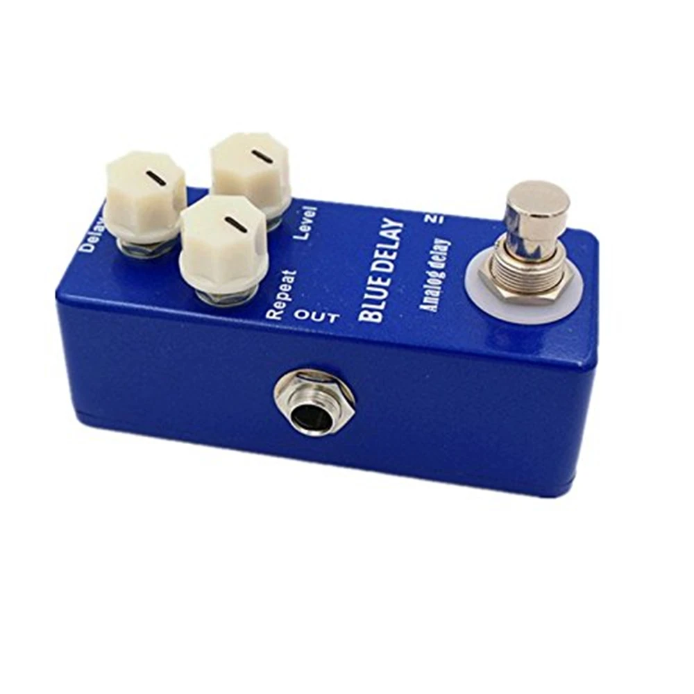 MOSKY Mini Deep Blue задержка педаль эффектов для электрогитары True Bypass гитарные части и аксессуары