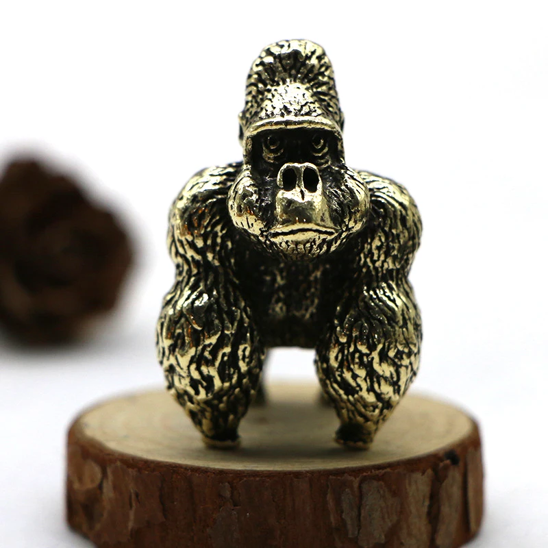 銅器 ゴリラ 金剛 茶寵 茶道具 手把件 装飾品 工芸品 置物 銅器 ゴリラ 金剛 茶寵 茶道具 手把件 装飾品 工芸品 置物 銅器 ゴリラ
