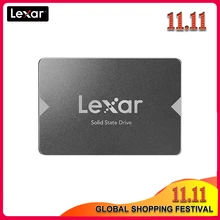 Lexar NS100 SSD 128 ГБ 256 ГБ SATA 3 2,5 дюймов Внутренний твердотельный накопитель 6 ГБ/сек. жесткий диск SSD для Тетрадь ПК