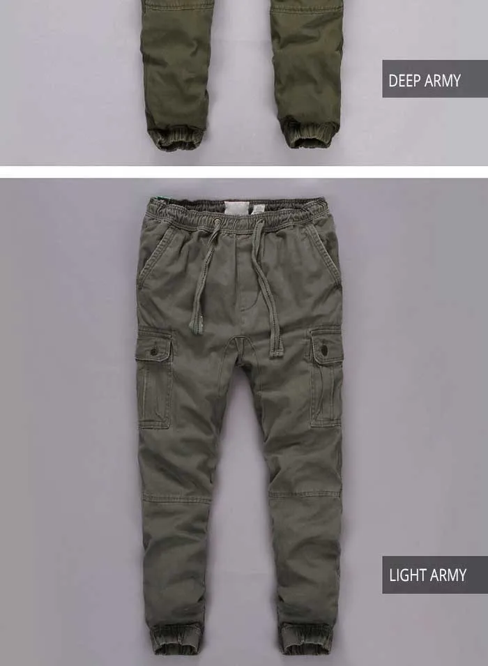 Fashion Camo Joggers Cargo Pants Men Casual Cotton Loose Baggy Harem Pants Military Army Style Outdoor Trousers Man Clothes