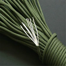 4 мм 100 футов 31 м 7 шнур Паракорд 550 парашютный шнур верёвка Mil Spec Pulsera веревка для кемпинга набор для выживания Оборудование