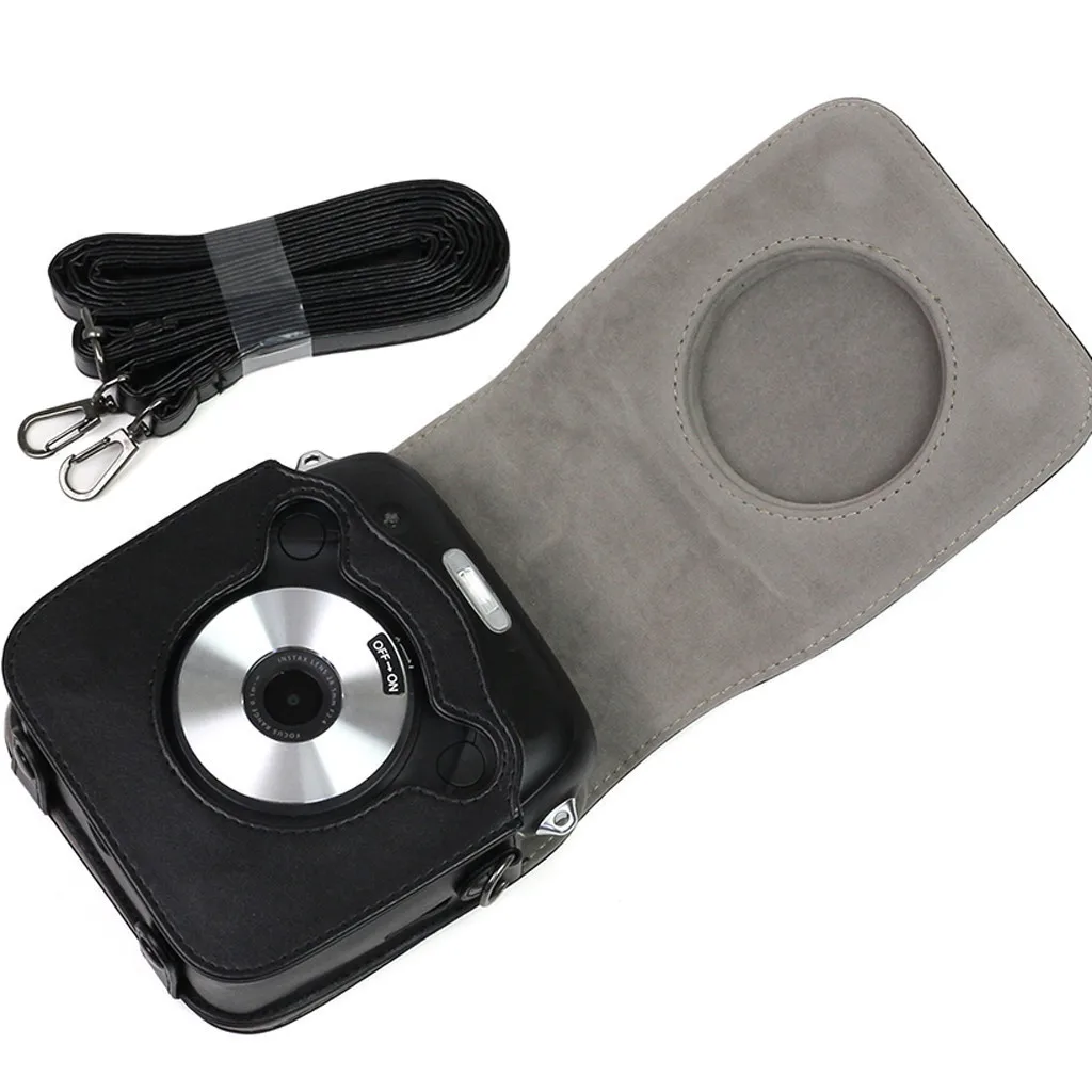 Винтажный чехол из искусственной кожи для Fuji квадратная сумка для камеры Fujifilm Instax квадратная SQ10 рюкзак для камеры mochila fotografia