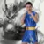 Мальчик Китайский Дракон Ушу Комплекты одежды Bjj Джиу-Джитсу Боксерские Костюмы Дети тай-чи Спорт шаолинь кунг-фу в Китае тайцзи футболка