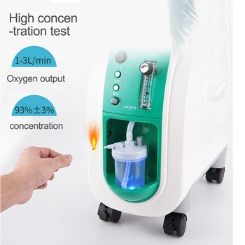 

1L/3L 93% Oxygen Generator Household Oxygen Machine Small Intelligent Voice Double Oxygen Supply Equipment With Atomizing