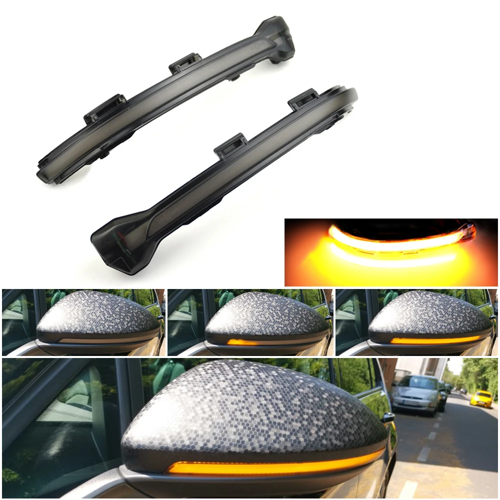 2 шт. мигающий индикатор зеркала динамический мигалка светодиодный светильник