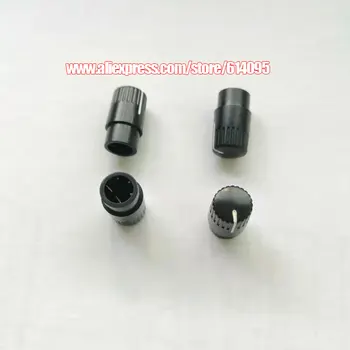 

10pcs plug-in 180 degree potentiometer half shaft plastic knob cap cover plastic case instrument instrument cap twist cap top