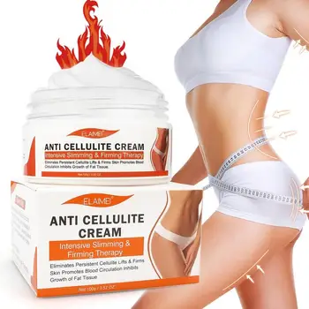 

HOT Orange peel Fat Burning Anti-cellulite Full Body Slimming Cream Gel Weight Loss Promote Abdominal Fat Burning