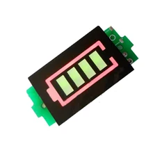 Индикатор уровня батареи тестер 1S 3,7 в 2S 8,4 в 3S 12,6 в 4S 16,8 в Gree ЖК-дисплей доска счетчика 18650 литий-ионная Емкость