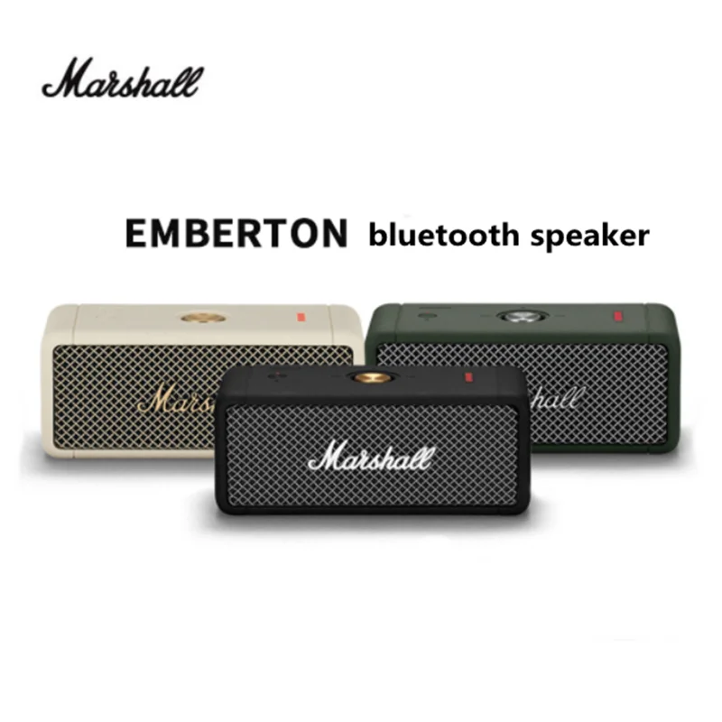 Marshall Emberton IPX7 водонепроницаемый беспроводной Bluetooth 5.0 динамик мини-динамик
