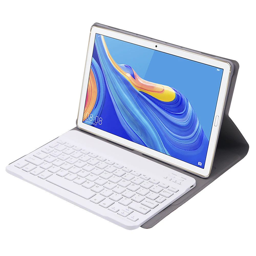 Leather Tablet Case For Huawei MediaPad M6 8.4" Case Wireless Bluetooth Keyboard Smart Cover Shockproof Ultra Slim Magnetic Case