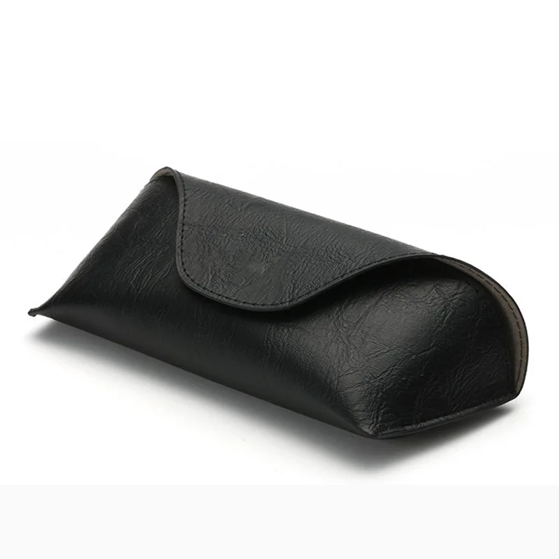 

Reading Glasses Leather Black Soft Case Portable Eyeglasses Case Sunglasses Carry Bag Clean Cloth Protector Eyewear Screwdriver