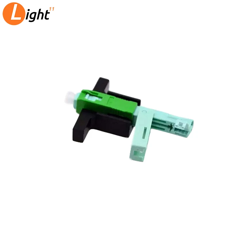 

50/100 PCS SC APC Fast Connector Single-Mode Connector FTTH Tool Cold Connector Tool Fiber Optic Fast Connnector 53mm