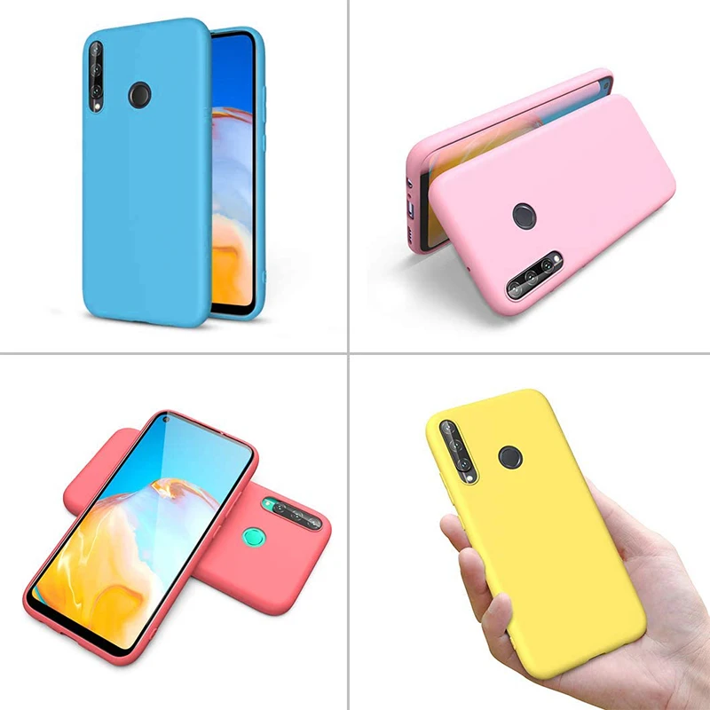 Мягкий силиконовый чехол карамельных цветов для Huawei Nova 5T Y5P Y6P Y7P Y8P Y6S Y9S Honor 9A 9S 9C 9X