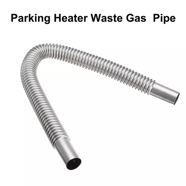 100-300cm Car Air Parking Heater Stainless Steel Exhaust Pipe Tube Gas Vent  Fit Air Diesels Parking Tank Car Heaters Accessories - AliExpress