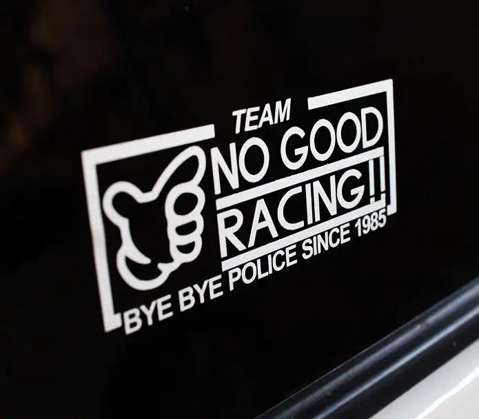 

NO GOOD Racing JDM Car Decal Kanjo Osaka Japan Stickers RACING TEAM For Cars Trucks Vans Walls Laptop Toolbox