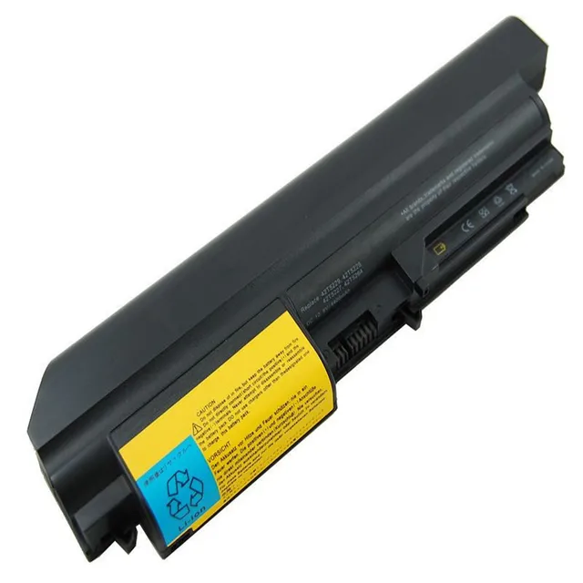 LMDTK  New 6 Cells Laptop Battery For Lenovo ThinkPad R61 T61 R61i R61e R400 T400 Series(14-Inch Wide)  Free Shipping 6