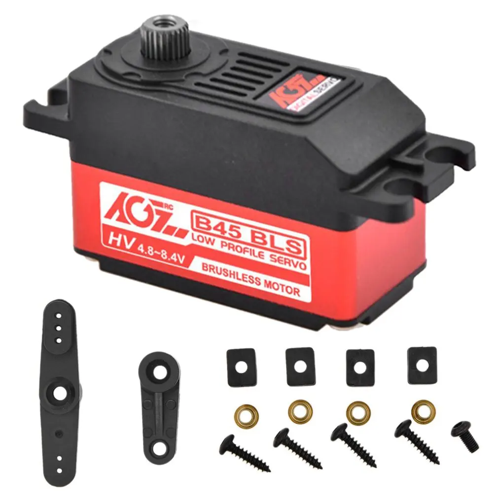 AGF B45BLS Metal Tooth High Speed Brushless Motor Drift Vehicle 10kg Low Body Digital Servo For Rc Car Boat Helicopter -Remote Control Toys Shop Ha51c255e8ff0469fbbeb3b2f5d61490bV