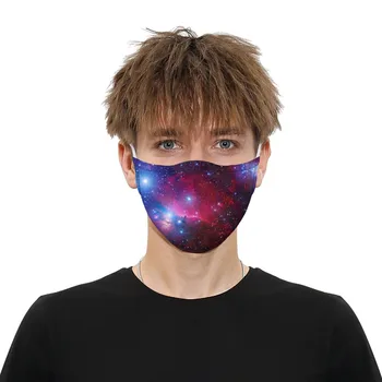 

Face masks 5pcs/set 5 layers filter Mask mascarillas Anti-dust Printed Filter Face Masks for adult children