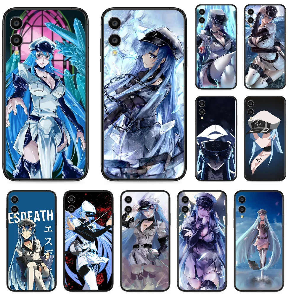 Аниме akame ga kill esdeath чехол для телефона Huawei Honor 10 10i 20 6A 7A 7C 8 8A 8X 9 9X Play View Lite Pro черный