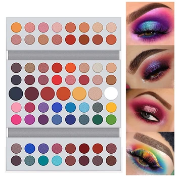 

DNM 71/35Color Eyeshadows Highlight Matte Pearlescent Eye Shadow Pallete Blusher Shading Powder Makeup Pallete Cosmetic