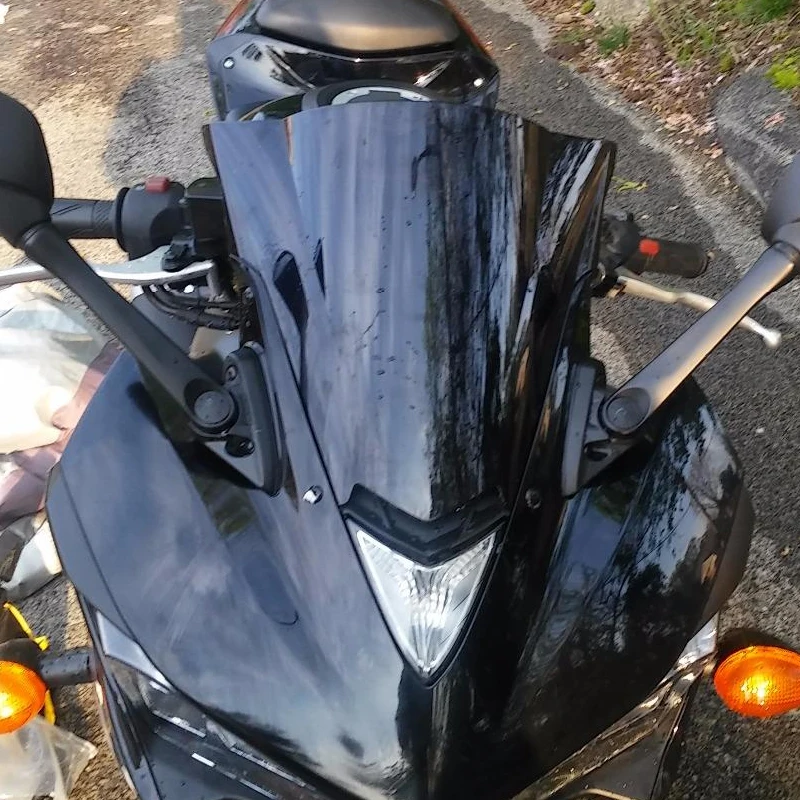 Ветровой экран для Yamaha YZF-R25 YZF R25 YZF-R3 R3 ветровой экран дефлекторы ветрового стекла дым Иридиум
