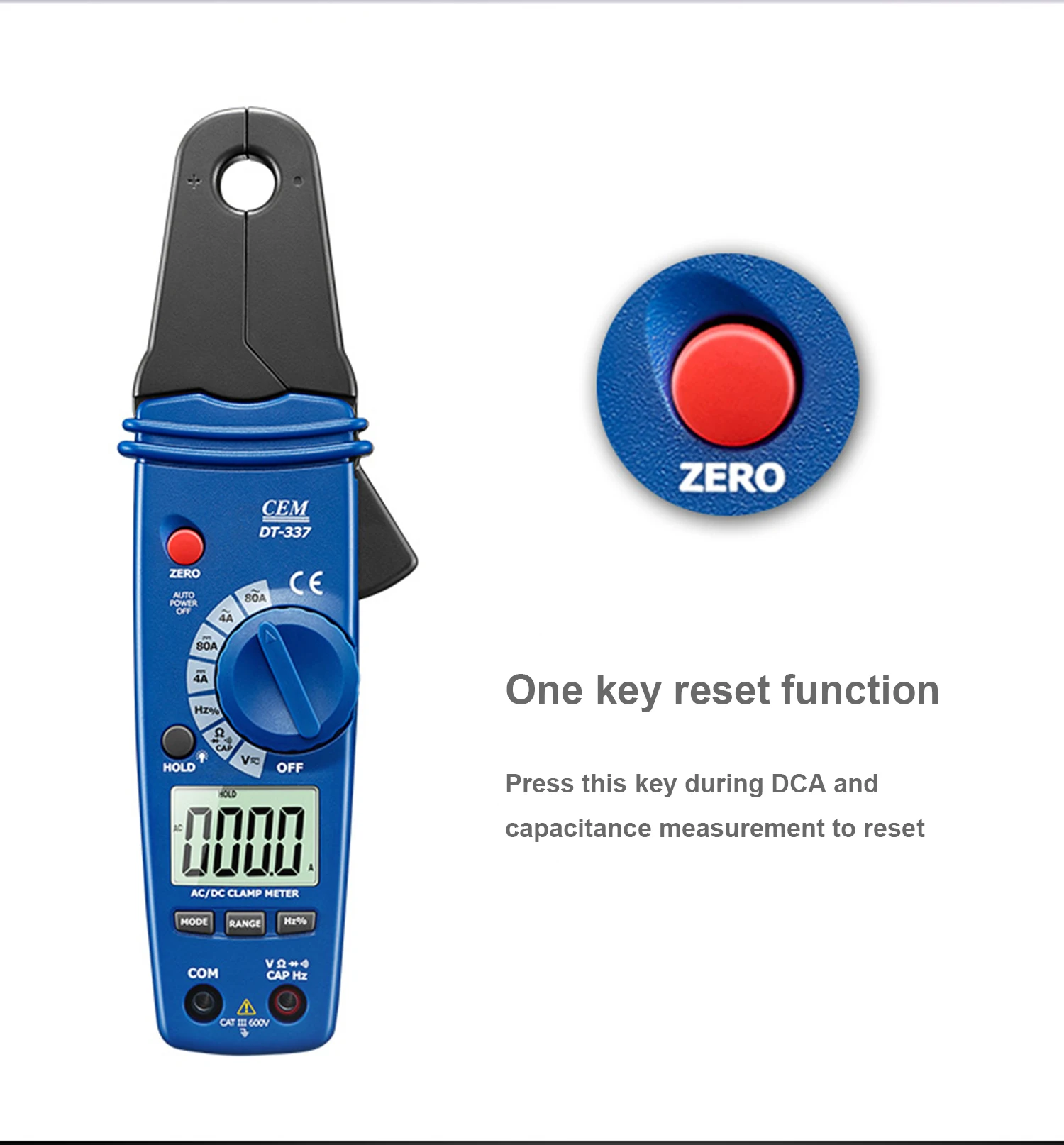 spectrum analyzers CEM DT-337 Digital Clamp Meter Small Jaw Ammeter High Precision AC / DC Clamp Meter Multimeter Leakage Current Meter Auto Repair home depot calipers