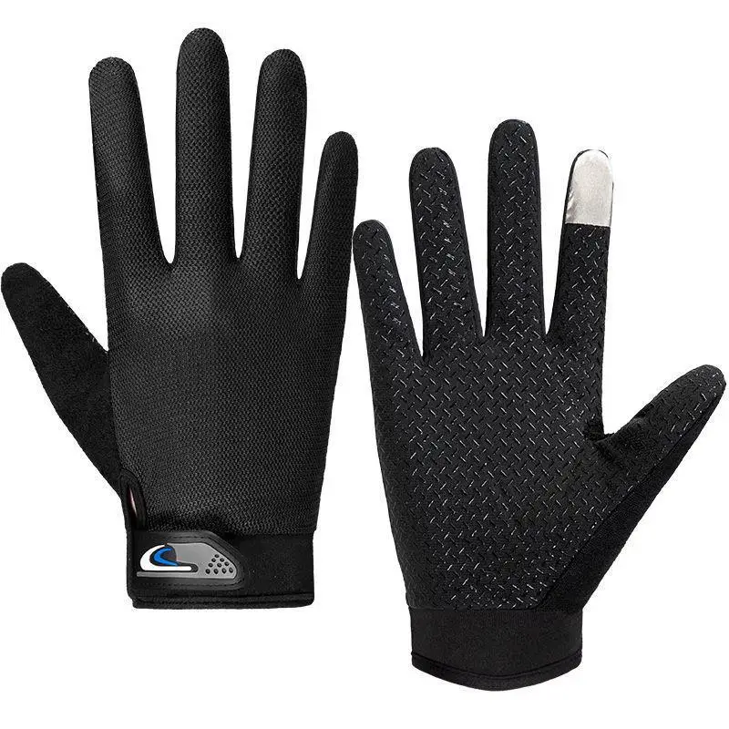 Thin Sports Gloves Touch Screen Men and Women Outdoor Cycling Gloves Equipment Non-Slip Breathable Training Fitness Gloves 1pair new half finger men s and women s cycling gloves liquid silicone shock absorbing breathable sports bike fitness gloves