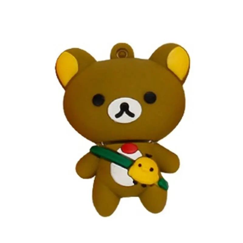 

USB flash drive 128gb cartoon wedding bear usb 2.0 4GB 8GB pendrive 16GB pen drive 32GB 64GB usb memory stick cute wedding gift