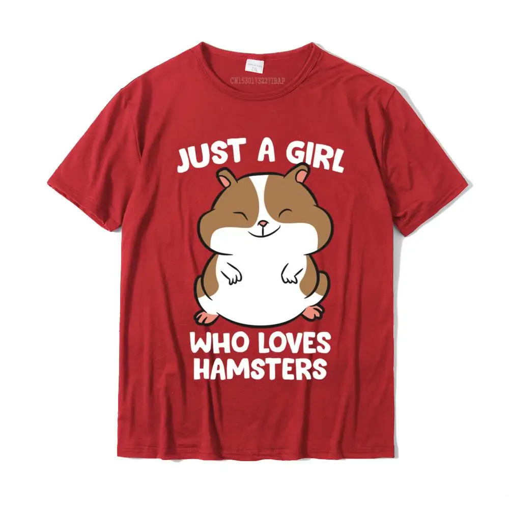 Tees Custom Fall Family Crazy Short Sleeve All Cotton O-Neck Mens Tshirts Crazy Tee Shirt Free Shipping Just a Girl Who Loves Hamsters Cute Hamster Girl Pullover Hoodie__MZ17838 red