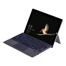 Mini ultra-fino bluetooth 3.0 teclado sem fio para microsoft-surface pro 3/4/5/6/7 tablet computador portátil teclado de jogos com hx6a