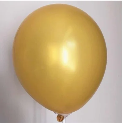 gold 300 шт 10 дюймов 2,2 г утолщенный латексный шар надувной гелиевый воздушный шар с днем рождения вечерние свадебные декоративные принадлежности - Цвет: gold