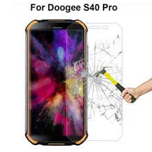 Para doogee s40 pro proteção de vidro à prova de explosão frente vidro temperado fordoogee s40 pro protetor de tela pelicula de vidro