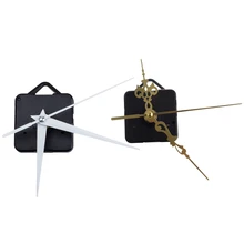 Кварцевые часы механизм DIY запасные части+ белые стрелки и кварцевые часы механизм DIY запасные части золото