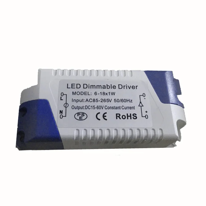 LED Ʈ AC85-265V DC18-60V  LED   ġ,  б , ̹ , 6-18W, 7W, 12W, 15W, 10 