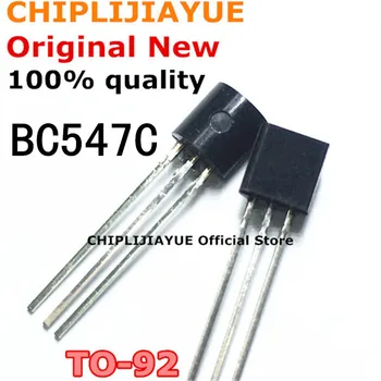 

100PCS BC547C TO-92 BC547 TO92 547C new and original IC Chipset