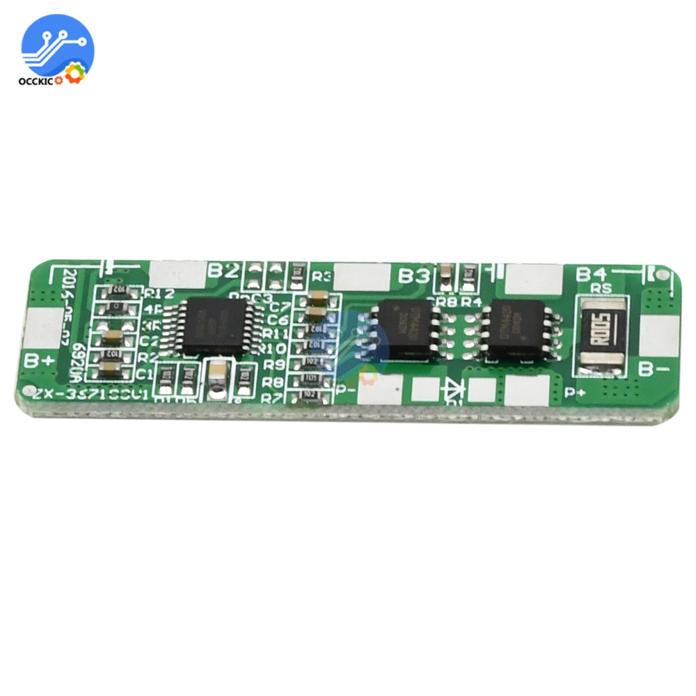 Защитная плата bms для литий ионных аккумуляторов 18650 защиты PCB BMS balance от 4 25 до 35 в 2 3