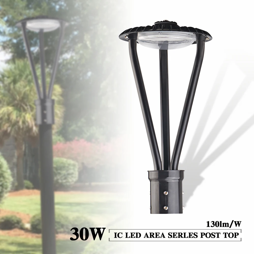 

30W/50W LED Area Fixtures Decorative Post Top Light LED Road Streetsacpeslamp Lighting