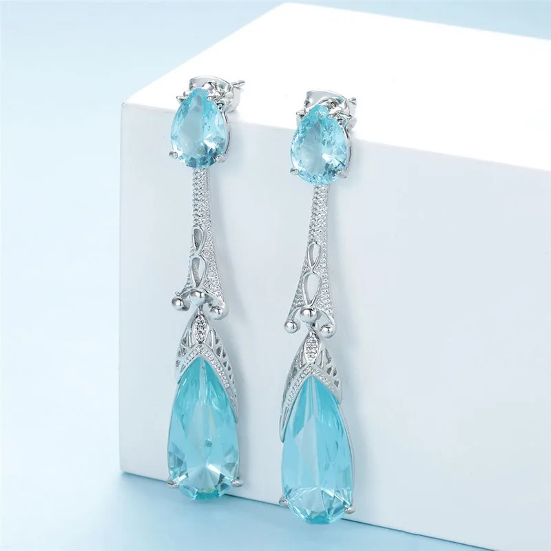 New-Arrival-Women-Elegant-Crystal-Drop-Earring-Fashion-Silver-Plated-Long-Earrings-For-Female-Gifts-Jewelry (1)