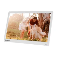 Andoer рамка для рабочего стола альбом цифровая фоторамка 1600*900 светодиодный экран дисплея поддержка календаря Настройка часов музыкальный фильм