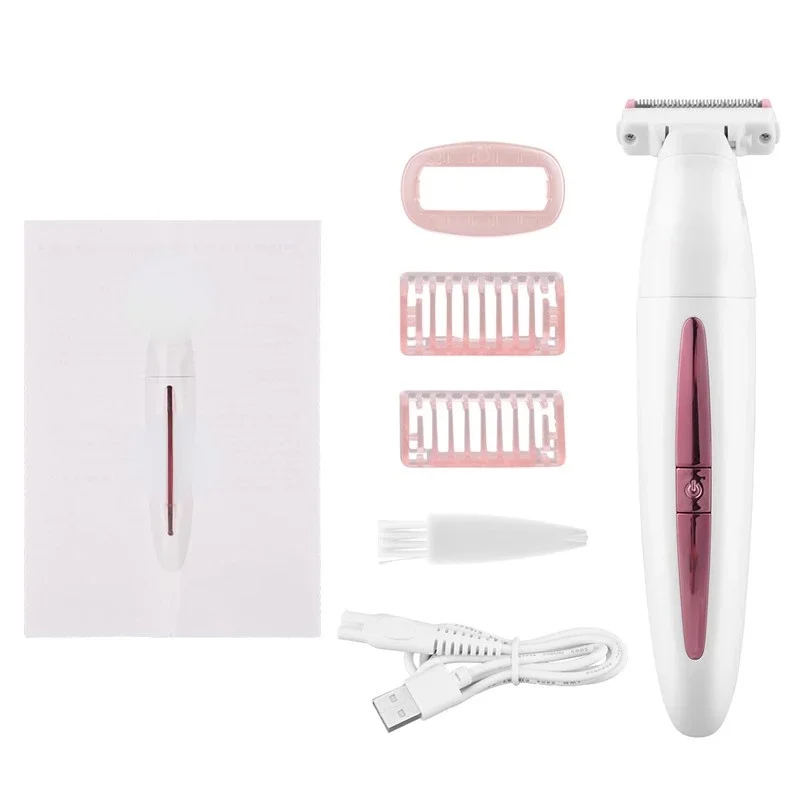 Waterproof Electric Epilator Hair Trimmer Women Shaver Bikini Armpit Razor Lady Shaving Depilation Removal | Электроника