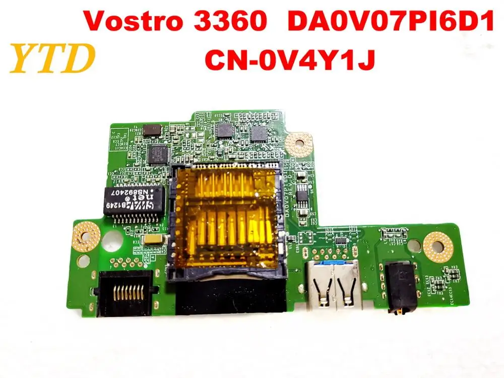 Для Dell Vostro 3360 звуковая плата USB плата Vostro 3360 DA0V07PI6D1 CN-0V4Y1J протестирована хорошая